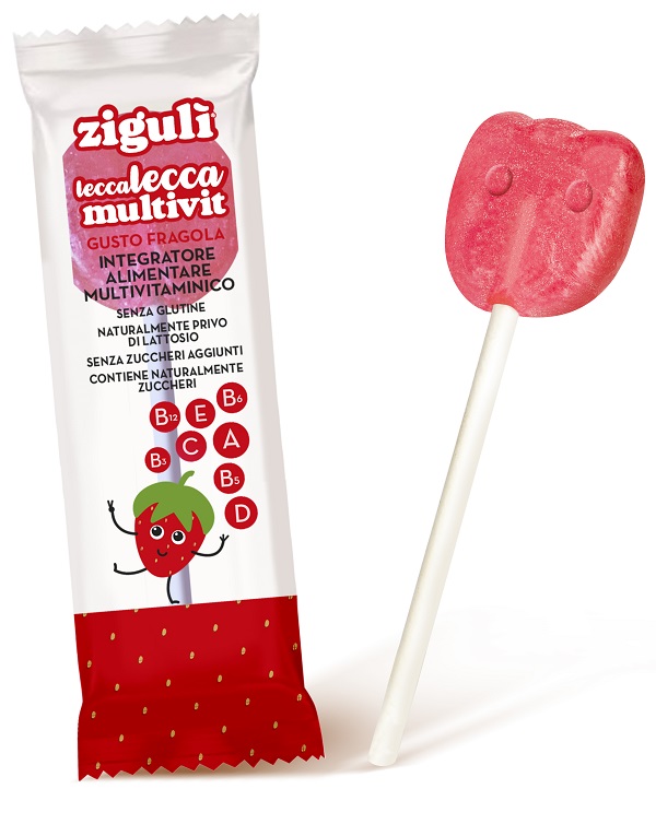 ZIGULI MULTIVIT LECCA LECCA FRAGOLA 8,2 G - Parafarmacia Mostacciano