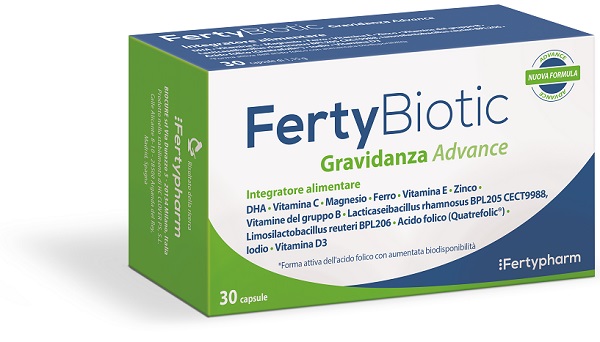 FERTYBIOTIC GRAVIDANZA ADVANCE 30 CAPSULE DA 1,15 G - Parafarmacia Mostacciano