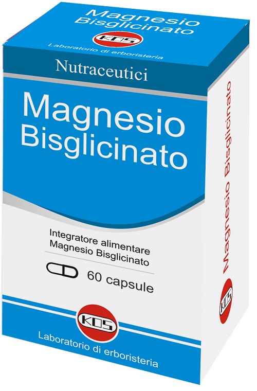 MAGNESIO BISGLICINATO 60 CAPSULE - Parafarmacia Mostacciano