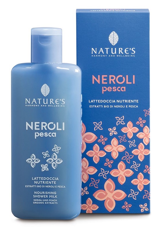 NATURE'S NEROLI E PESCA LATTE DOCCIA NUTRIENTE 200 ML - Parafarmacia Mostacciano