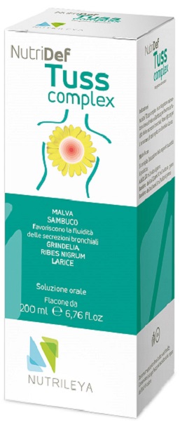 NUTRIDEF TUSS COMPLEX 200 ML - Parafarmacia Mostacciano