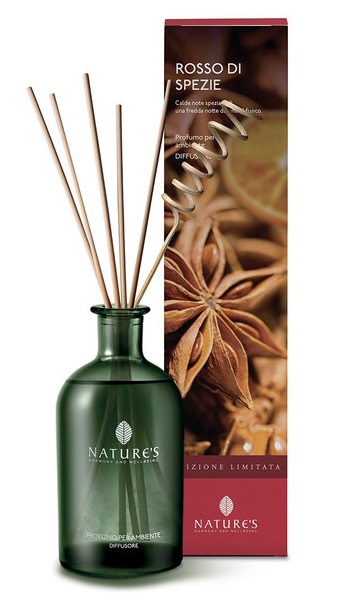NATURE'S DIFFUSORE ROSSO DI SPEZIE 200 ML EDIZIONE LIMITATA - Parafarmacia Mostacciano