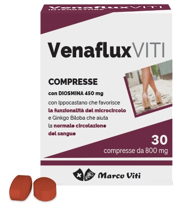 VENAFLUX VITI 30 COMPRESSE - Parafarmacia Mostacciano