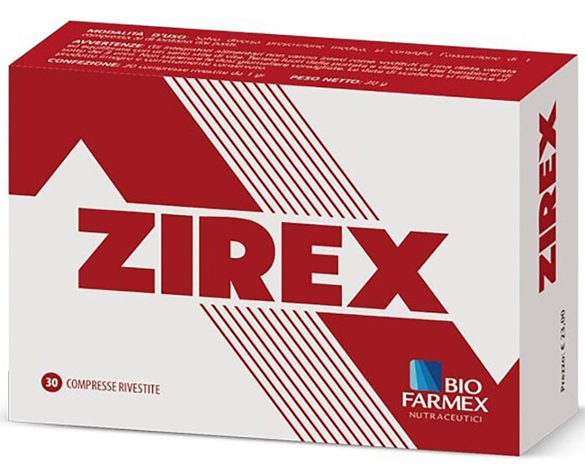 ZIREX 30 COMPRESSE RIVESTITE - Parafarmacia Mostacciano
