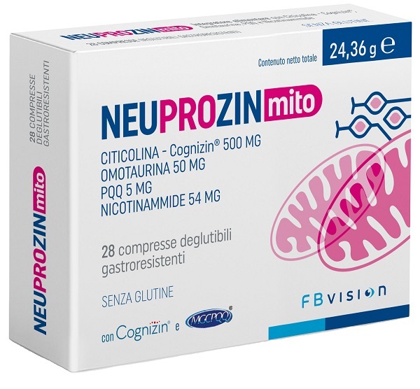 NEUPROZIN MITO 28 COMPRESSE GASTRORESISTENTI - Parafarmacia Mostacciano