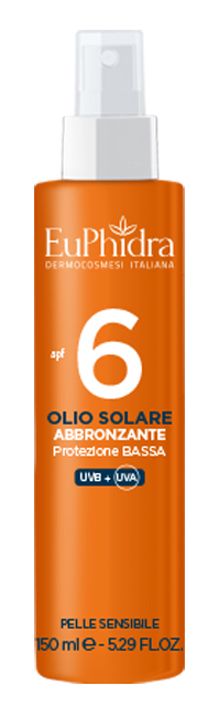 EUPHIDRA KALEIDO OLIO SOLARE ABBRONZANTE SPF6 150 ML - Parafarmacia Mostacciano