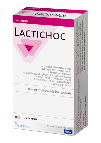 LACTICHOC 20 CAPSULE - Parafarmacia Mostacciano