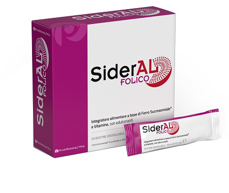 SIDERAL FOLICO 30 MG 20 BUSTINE OROSOLUBILI - Parafarmacia Mostacciano