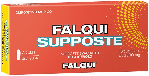 SUPPOSTE FALQUI 18 SUPPOSTE CON GLICERINA 2500MG ADULTI - Parafarmacia Mostacciano
