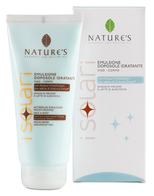NATURE'S I SOLARI EMULSIONE DOPOSOLE VISO CORPO 400ML EDIZIONE LIMITATA 400 ML - Parafarmacia Mostacciano