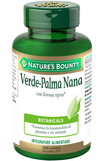 VERDE PALMA NANA 100 CAPSULE 52,00 G - Parafarmacia Mostacciano