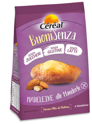 CEREAL BUONISENZA MADELEINE ALLE MANDORLE 180 G - Parafarmacia Mostacciano