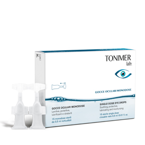 TONIMER LAB GOCCE OCULARI MONODOSE 15 X 0,5 ML - Parafarmacia Mostacciano