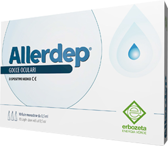 ALLERDEP GOCCE OCULARI 10 FIALE MONODOSE 0,5 ML - Parafarmacia Mostacciano