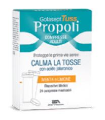 GOLASEPT TUSS PROPOLI CPR TOSSE DISPOSITIVO MEDICO COMPRESSE MASTICABILI ALLA PROPOLI IN ASTUCCIO - Parafarmacia Mostacciano