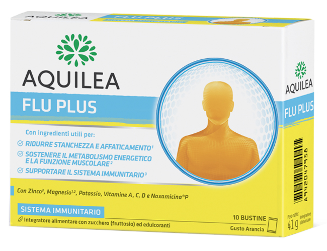 AQUILEA FLU PLUS 10 BUSTINE - Parafarmacia Mostacciano