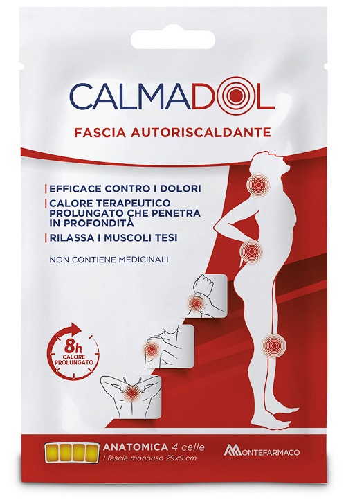 CALMADOL FASCIA AUTORISCALDANTE LOMBARE 1 PEZZO - Parafarmacia Mostacciano