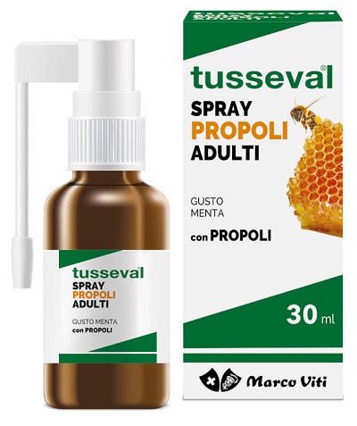 TUSSEVAL GOLA PROPOLI SPRAY PER ADULTI 30 ML - Parafarmacia Mostacciano