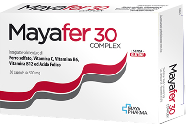 MAYAFER 30 COMPLEX 30 CAPSULE - Parafarmacia Mostacciano