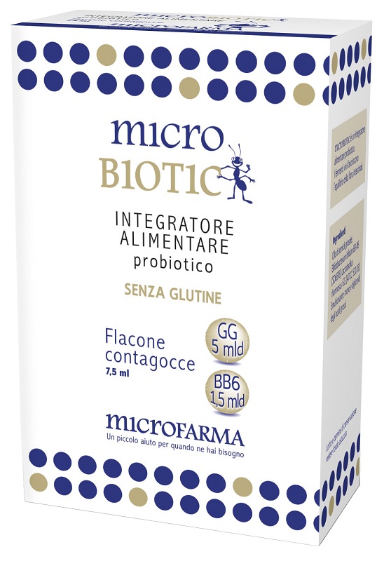 MICROBIOTIC GOCCE 7,5 ML - Parafarmacia Mostacciano