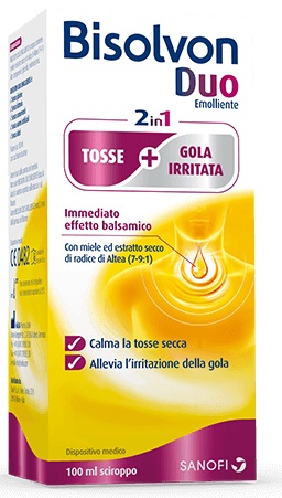 BISOLVON DUO SCIROPPO EMOLLIENTE 100 ML - Parafarmacia Mostacciano