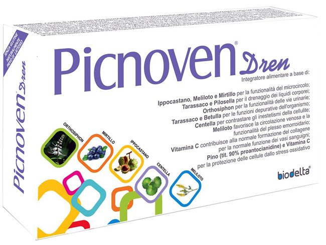 PICNOVEN DREN 50 COMPRESSE 31 G - Parafarmacia Mostacciano