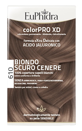 EUPHIDRA COLORPRO XD610 BIONDO SCURO 50 ML - Parafarmacia Mostacciano