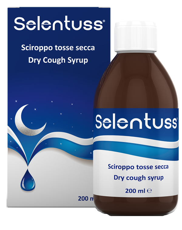 SCIROPPO TOSSE SECCA SELENTUSS 200 ML - Parafarmacia Mostacciano