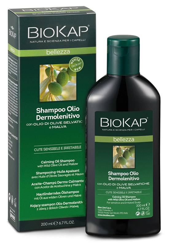 BIOKAP SHAMPOO OLIO DERMOLENITIVO 200 ML - Parafarmacia Mostacciano