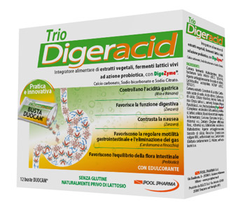 TRIO DIGERACID 12 BUSTINE - Parafarmacia Mostacciano