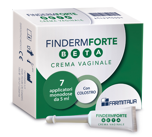 FINDERM FORTE BETA CREMA VAGINALE 7 APPLICATORI MONOUSO 5 G - Parafarmacia Mostacciano