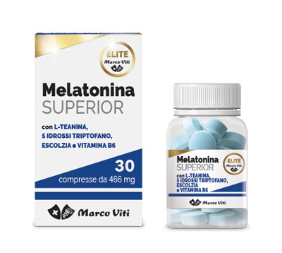 MELATONINA SUPERIOR 30 COMPRESSE - Parafarmacia Mostacciano