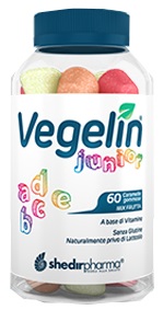 VEGELIN JUNIOR 60 CARAMELLE GOMMOSE - Parafarmacia Mostacciano