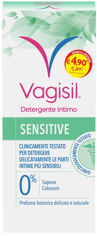 VAGISIL DETERGENTE SENSITIVE 250 ML - Parafarmacia Mostacciano