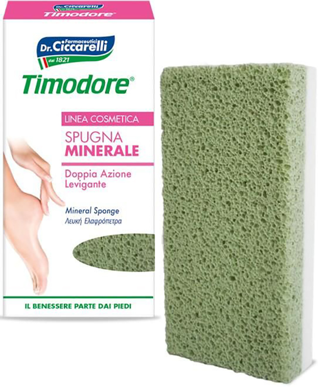 TIMODORE SPUGNA MINERALE DOPPIA AZIONE - Parafarmacia Mostacciano