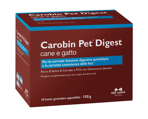 CAROBIN PET DIGEST GRANULARE 30 BUSTE DA 5 G - Parafarmacia Mostacciano