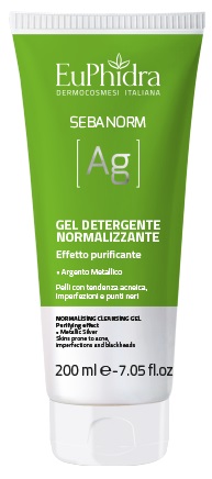 EUPHIDRA SEBANORM AG GEL DETERGENTE 200 ML - Parafarmacia Mostacciano