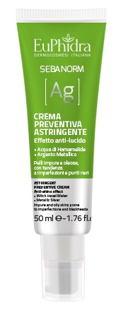 EUPHIDRA SEBANORM AG CREMA PREVENTIVA 50 ML - Parafarmacia Mostacciano