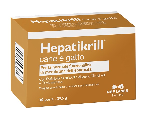HEPATIKRILL CANI E GATTI BLISTER 30 PERLE - Parafarmacia Mostacciano