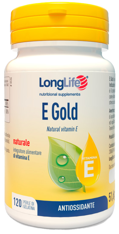 LONGLIFE E GOLD 90UI 120 PERLE - Parafarmacia Mostacciano