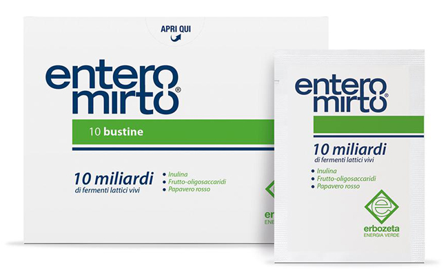 ENTERO MIRTO 10 BUSTINE - Parafarmacia Mostacciano
