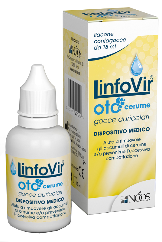 LINFOVIR OTO CERUME GOCCE AURICOLARI 20 ML - Parafarmacia Mostacciano