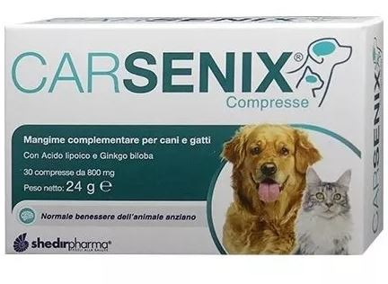 CARSENIX 30 COMPRESSE - Parafarmacia Mostacciano