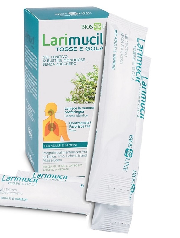 LARIMUCIL TOSSE GOLA 12 BUSTINE 10 ML - Parafarmacia Mostacciano