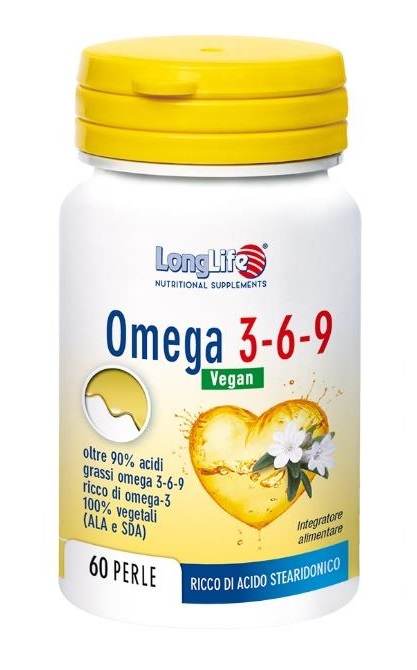 LONGLIFE OMEGA 369 VEGAN 750 MG 60 PERLE - Parafarmacia Mostacciano