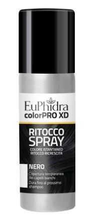EUPHIDRA COLORPRO XD TINTURA RITOCCO SPRAY CAPELLI NERO 75 ML - Parafarmacia Mostacciano