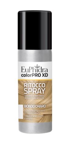 EUPHIDRA COLORPRO XD TINTURA RITOCCO SPRAY CAPELLI BIONDO CHIARO 75 ML - Parafarmacia Mostacciano