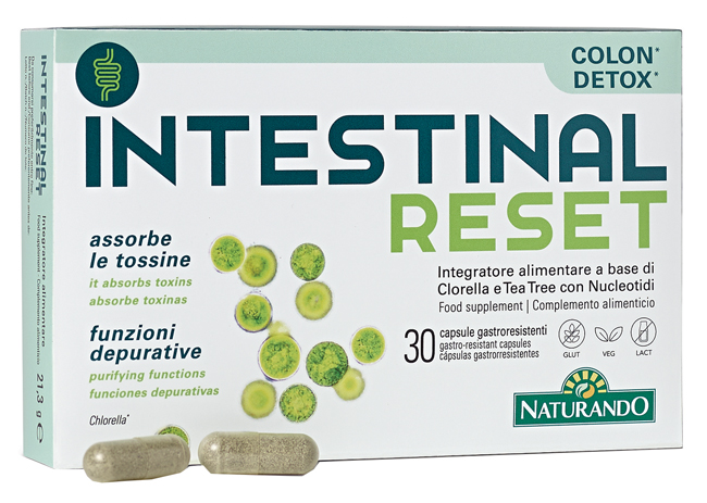 INTESTINAL RESET 30 COMPRESSE - Parafarmacia Mostacciano