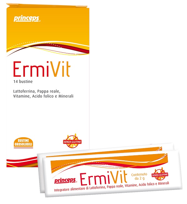 ERMIVIT 14 STICK PACK - Parafarmacia Mostacciano