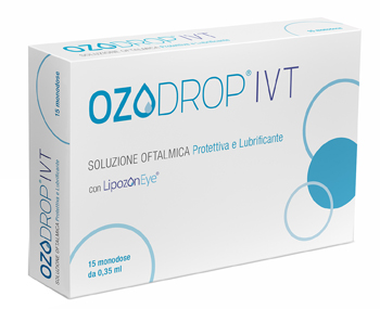 OZODROP IVT SOLUZIONE OFTALMICA BASE DI OLIO OZONIZZATO IN FOSFOLIPIDI 15 FLACONCINI MONODOSE DA 0,35 ML - Parafarmacia Mostacciano